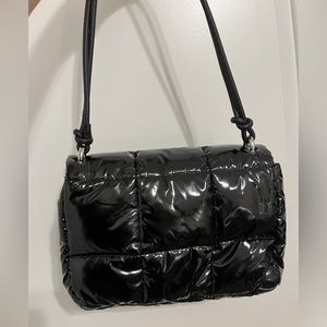 H&M Black Puffer Shoulder Bag